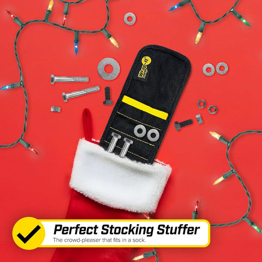 MagSnap_Magnetic_Wristband_by_Wrap-It_Storage_-_Black_-_Great_Father_Gift_Wrist_Magnet_Tool_Belt_and_Screw_Holder