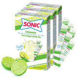 SINGLES TO GO! Sonic Limeade Singles to Go Drink Mix, Includes 3 Boxes with 3 Packets in Each Box - 18 Total Packets