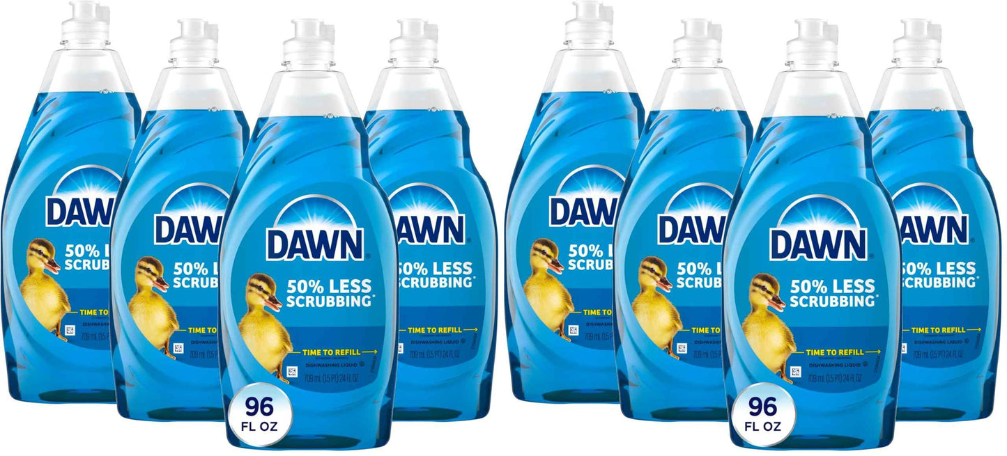 Dawn Ultra Dish Soap, Dishwashing Liquid, Original, Dish Soap Liquid, Dish Soap Refill