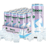 Bloom Nutrition Sparkling Energy Drink - Natural Caffeine, Zero Sugar, 180mg - Antioxidant-Rich with Green Coffee Bean, Green Tea Extract, Prebiotics
