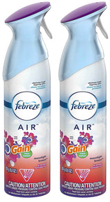 Febreze Air Mist Air Freshener Spray, Odor-Fighting Room Spray, Air Fresheners for Home and Bathroom and Kitchen, Aerosol Can