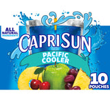 Pacific Cooler Mixed Fruit Naturally Flavored Juice Drink Blend (10 ct Box, 6 fl oz Pouches)