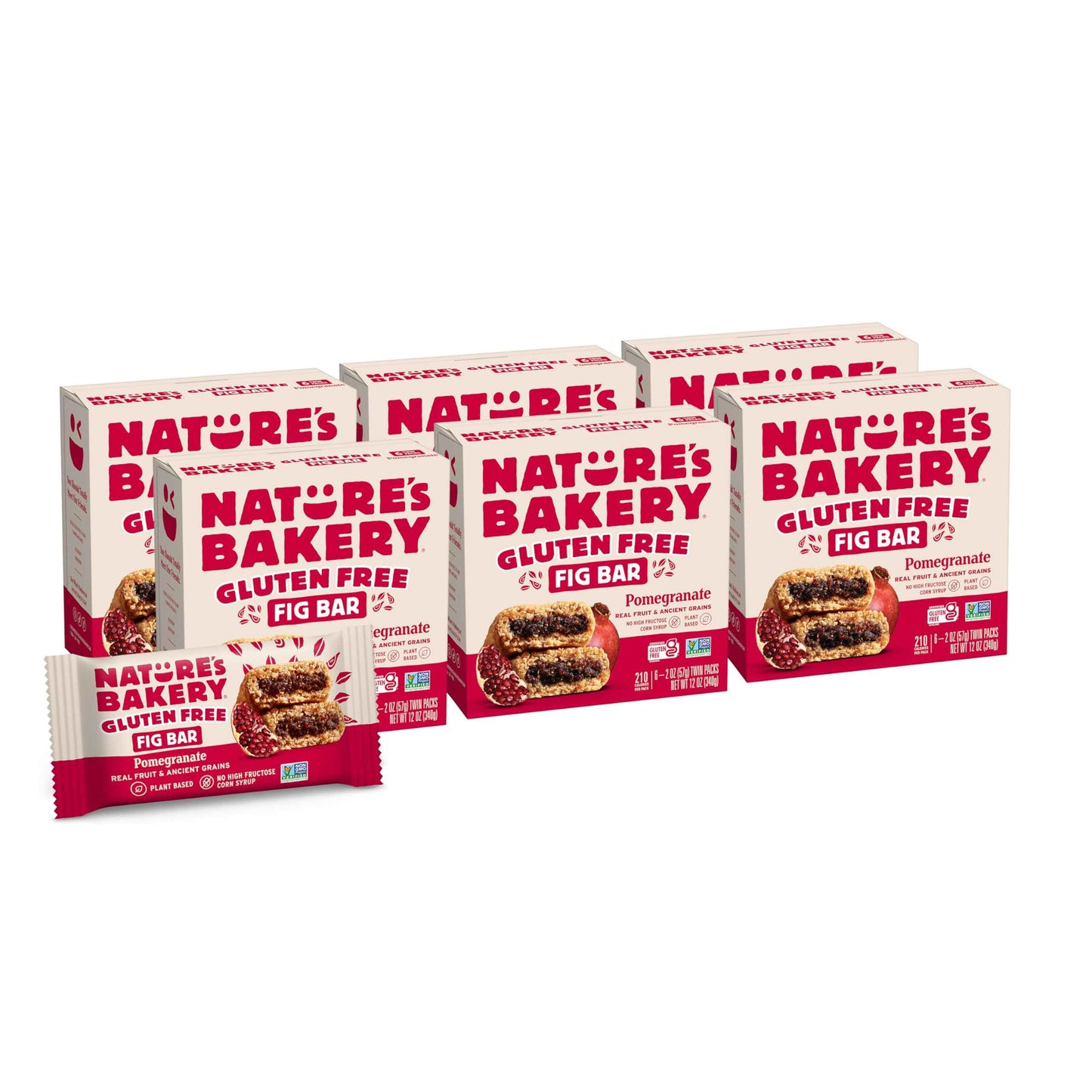 Nature’s Bakery Gluten Free, Real Fruit, Vegan, Non-GMO, Snack bar