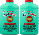 Gold Bond Medicated Talc-Free Extra Strength Body Powder, 10 oz., for Cooling, Absorbing Itch Relief
