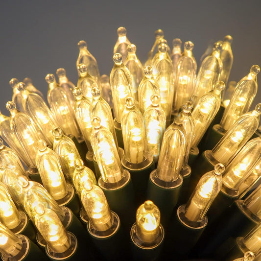 WATERGLIDE_2_Pack_50_LED_Outdoor_Christmas_Lights,_16FT_Battery_Operated_Mini_String_Lights_with_8_Modes_&_Timer,_Xmas_Tree_Lights_Waterproof_for_Patio_Garden_Party_Wedding_Holiday_Decor,_Warm_White