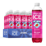 Sparkling Ice LIFESAVERS, Zero Sugar Flavored Sparkling Water, with Vitamins and Antioxidants. No Artificial Dyes, Low Calorie Beverage, 17 fl oz Bottles (Pack of 12)