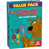 Scooby-Doo Fruit Flavored Snacks, Gluten Free, Kids Snacks, Value Pack, 22 Ct, 17.6 oz