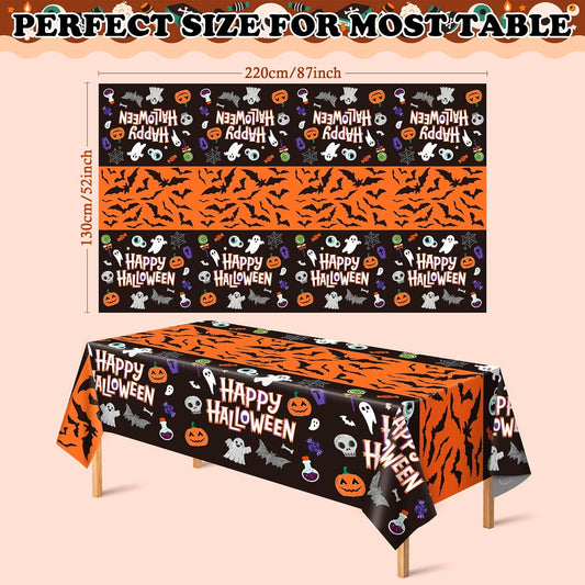 OHOME_Halloween_Decorations_-_2_Pack_Plastic_Tablecloth_for_Halloween_Party_Decorations_|_Skeletons_Bats_Ghosts_Pumpkin_Table_Decor_for_Outdoor_Indoor_Party_Favors_Supplies_Backdrop_Banner