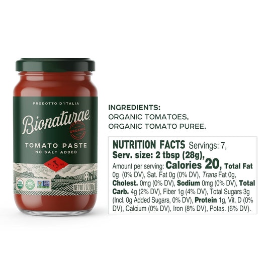 Bionaturae_Organic_Tomato_Paste_-_No_Salt_Tomato_Paste,_Tomato_Paste_in_a_Jar,_Keto_Friendly,_Non-GMO,_USDA_Certified_Organic,_No_Added_Sugar,_No_Added_Salt,_Made_in_Italy_-_7_Oz