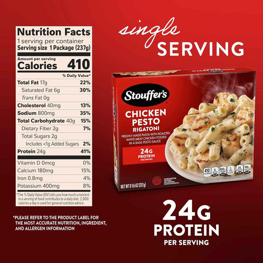 Stouffer's Rigatoni with Chicken Pesto Frozen Meal