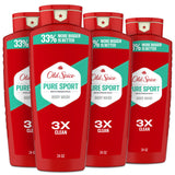 Old Spice Refreshing Body Wash for Men, High Endurance, 3X Defense, 24/7 Shower Fresh with Long Lasting Scent
