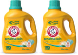 ARM & HAMMER Sensitive Skin Liquid Laundry Detergent, Fresh Scent