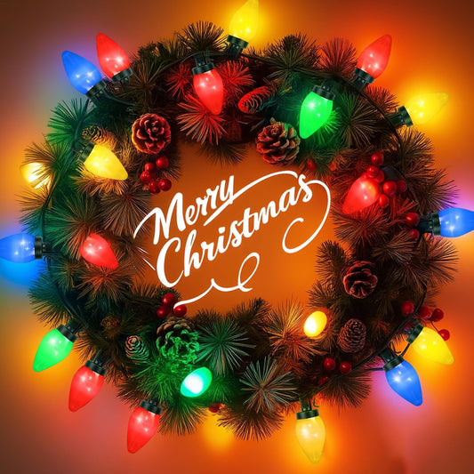 C7_60_LED_Battery_Operated_Christmas_Lights,Battery_Powered_Multicolor_Waterproof_Bulbs,21.3_FT_8_Modes_with_Auto_On/Off_Time_for_Xmas_Tree_Garden_Patio_Indoor_Outdoor_Christmas_Decorations