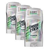 Speed Stick Antiperspirant/Deodorant, Fresh Scent, 3 Ounce Stick