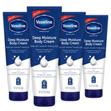 Vaseline Intensive Care Body Cream Deep Moisture with Healing Petroleum Jelly & Vitamin E Rich & Smooth for Dry Skin 9 oz
