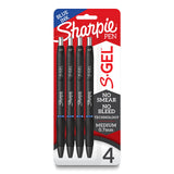 Sharpie S-Gel Pens, Medium Point (0.7mm), Blue Ink, Ideal for Writing, Journaling, Drawing, Coloring, Note-Taking, College Supplies