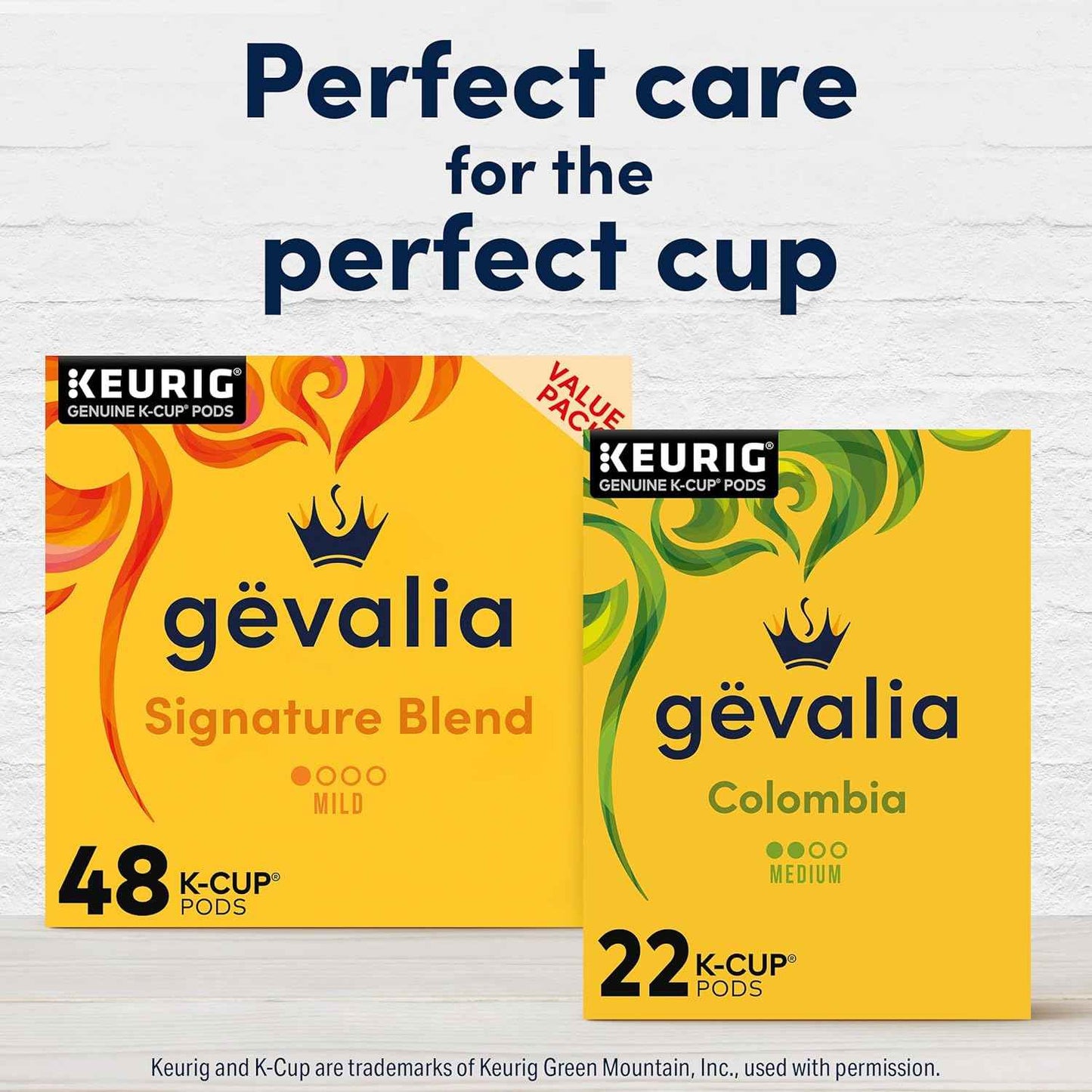 Gevalia Colombia Medium Roast K-Cup Coffee Pods, 22 ct Box