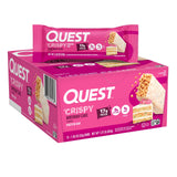 Quest Nutrition Crispy Cookies & Cream Hero Protein Bar, 18g Protein, 1g Sugar, 3g Net Carb, Gluten Free, Protein Snack, Keto Friendly, 12 Count