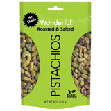 Wonderful Pistachios No Shells, Roasted & Salted Nuts, 12 Ounce Resealable Bag, Protein Snacks, Gluten Free, Healthy Snack