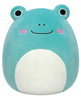 Squishmallows Original Fatima Peach Frog with Fuzzy Belly - Official Jazwares Plush