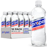 Propel, 3 Flavor Variety Pack, Zero Calorie Sports Drinking Water with Electrolytes and Vitamins C&E, 16.9 Fl Oz (Pack of 12)