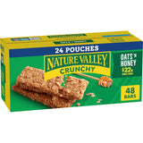 Nature Valley Crunchy Granola Bars, Oats 'n Honey, 36 Bars, 26.82 OZ (18 Pouches)