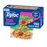 Ziploc Snack Bags, Easy Open and Close, Small Plastic Food Storage Bags
