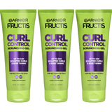 Garnier Fructis Curl Control Scrunching Hair Gel, Curl Jelly for Curly, Wavy, and Coily Hair with Frizz & Edge Control, Up to 24 HR Shape & Shine