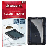Catchmaster Pre-Scented Glue Traps - Pet Safe Pest Control for Mice, Insects in Home & Garage