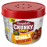 Campbell's Chunky Chili with Beans, 15.25 oz. Microwavable Bowl