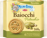 Pistachio Cream Filled Biscuits - 168g Biscuit, Perfect Snack For Family
