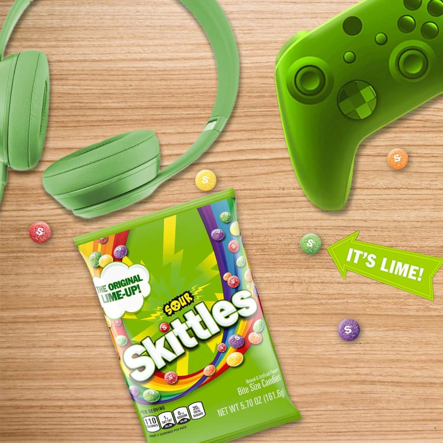 Skittles_Bite_Size_Candy,_Sours,_5.7_Ounce_Bag