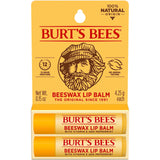 Burt's Bees Lip Balm - Lip Moisturizer With Responsibly Sourced Beeswax, Tint-Free, Natural Origin Conditioning Treatment