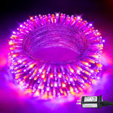 JMEXSUSS LED Christmas Lights, Indoor String Light Bedroom 8 Modes Christmas Tree Lights Plug in, Connectable Fairy Twinkle Light Outdoor for Home Garden Xmas Tree Decor