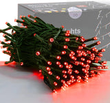HOME LIGHTING 66ft Christmas Decorative Mini Lights, 200 LED RGB Changing 8 Functional Green Wire Fairy Halloween Lights with Remote Timer, Plug in Indoor Outdoor Xmas Wedding Party Decor