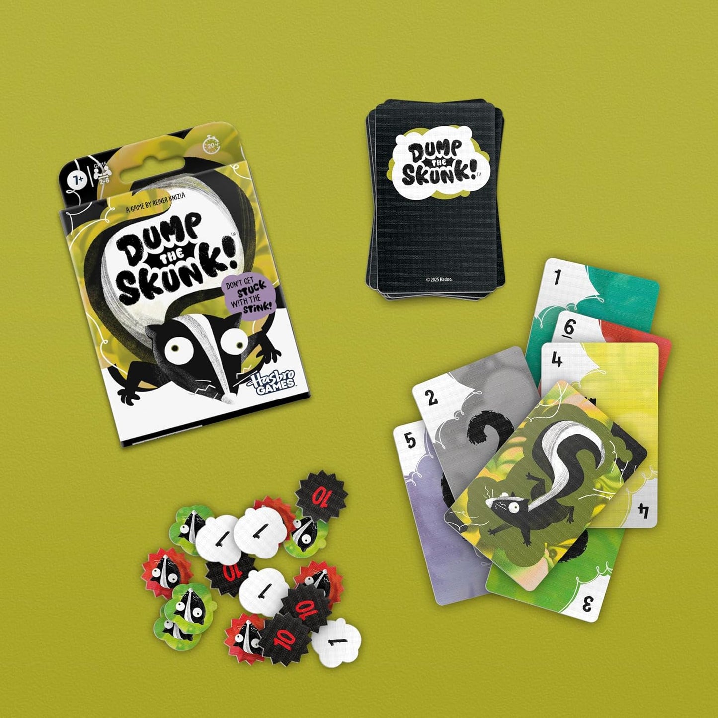 Dump_The_Skunk!_Game_|_Family_Card_Game_by_Reiner_Knizia_|_Ages_7_and_Up_|_2-6_Players_|_20_Mins._|_Easy_to_Learn_Games_for_Kids,_Teens,_and_Adults