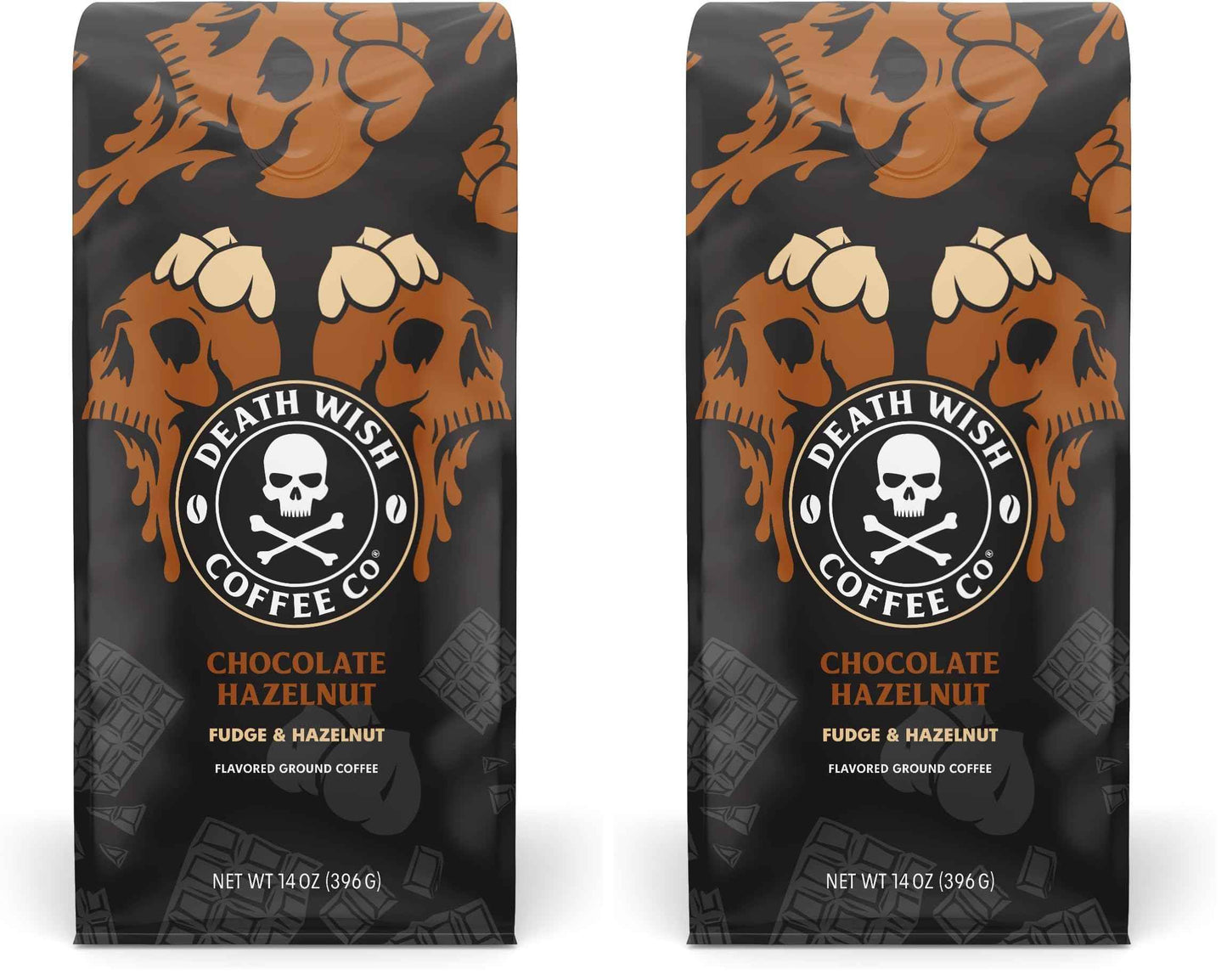 Death Wish Coffee, Organic and Fair Trade Ground Coffee, 16 oz