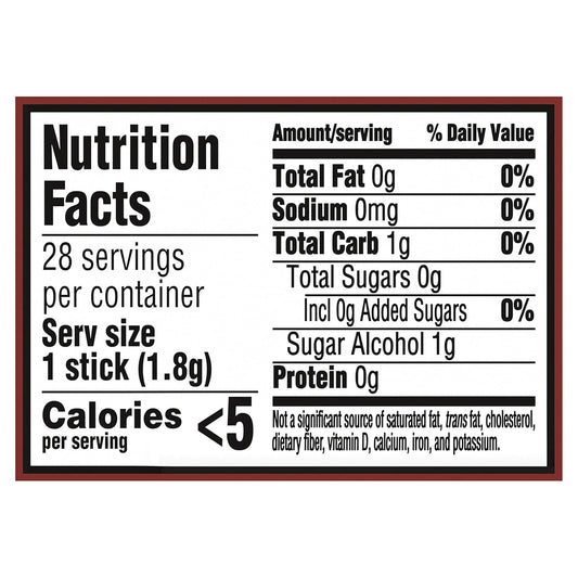 Trident_Cinnamon_Sugar_Free_Chewing_Gum,_6_Pocket_Packs_of_28_Pieces_(168_Total_Pieces)