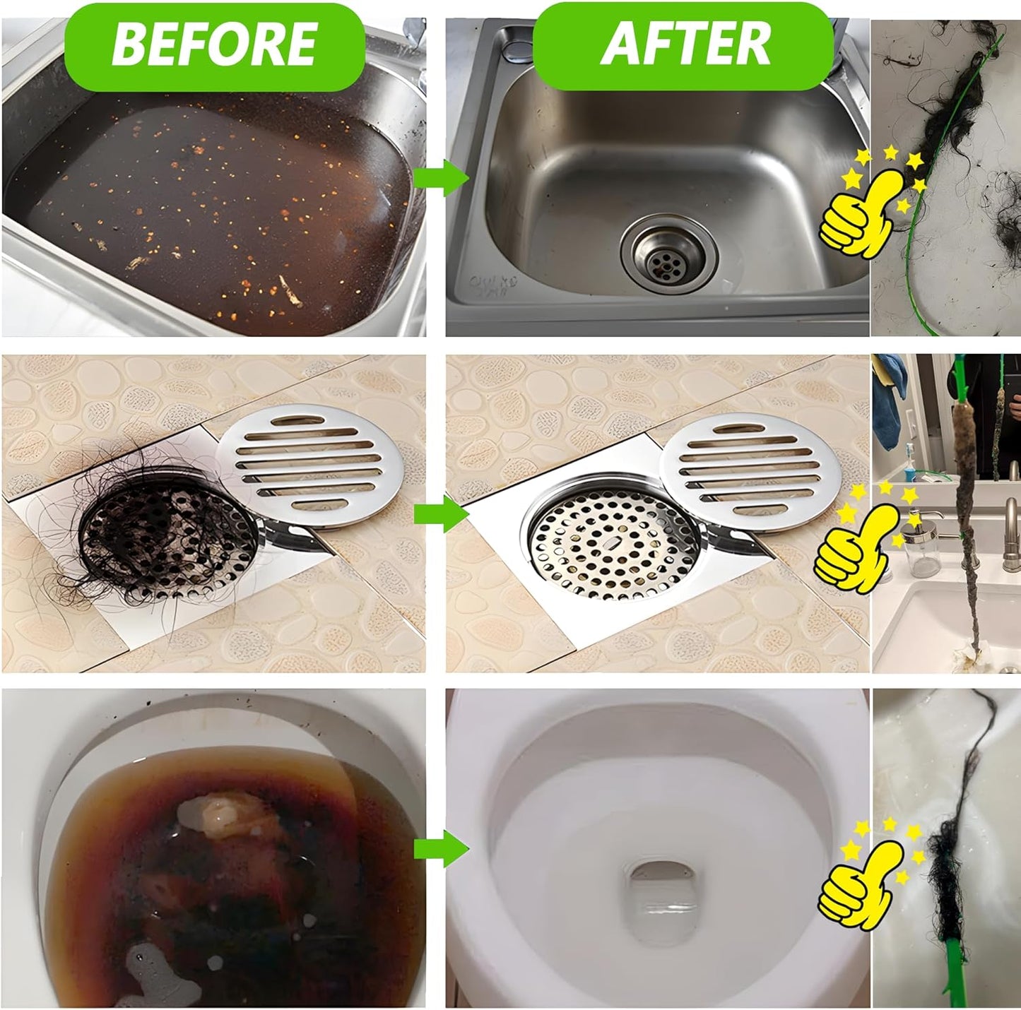 Drain_Snake,_Drain_Clog_Remover,Hair_snake_Tool_Opener,_sink_snake_for_Sewer_Kitchen_Sink_Bathroom_Tub_Toilet_Clogged_Drains_Relief_Cleaning_Tool(1pc_25_Inch_+1pc_20inch)