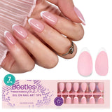 Beetles Press On Nail Glue Quick-Drying Super Strong Nail Glue, Brush on Glue for Acrylic & Fake Nails, No Uv Light Needed, Long Lasting Spring Nails, DIY Home Manicure