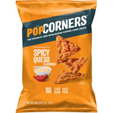 PopCorners Popped Corn Snack Chips, Spicy Queso, 5 Oz