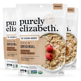 Purely Elizabeth Superfood Oats - Gluten-Free Oats & Non-GMO Project Verified | 100% Vegan & Packed with Protein & Fiber | Original - 10oz