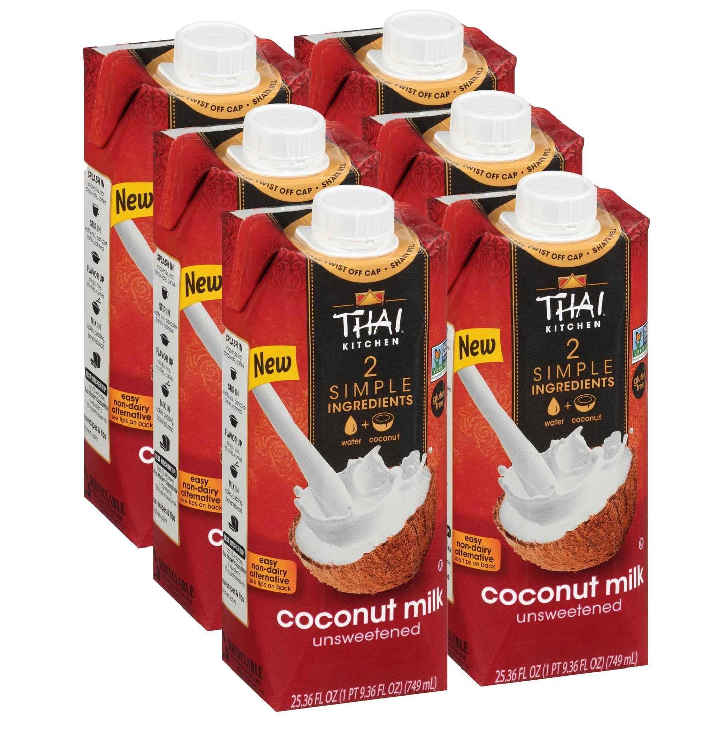 Thai Kitchen Gluten Free Unsweetened Coconut Milk
