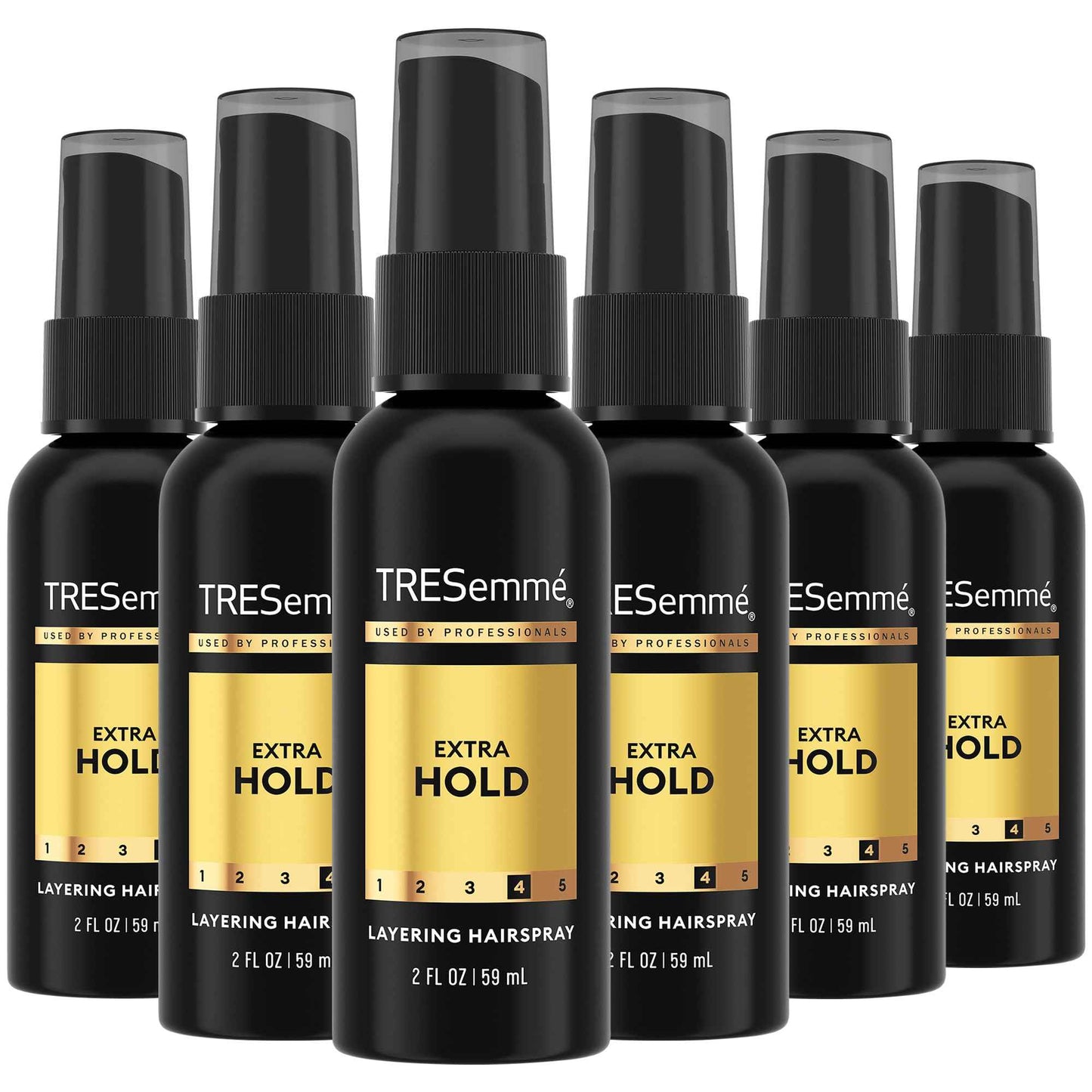 TRESemmé Travel Hairspray, Extra Hold, Non-Aerosol Hair Spray for Layering, Anti-Humidity, Anti-Frizz Hair Products