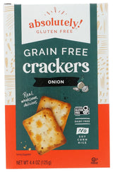 Absolutely Gluten Free Crackers, Original 4.4-Ounce