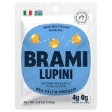 BRAMI Lupini Beans Snack, Sea Salt & Vinegar, 7g Plant Based Protein, 0g Net Carbs, Vegan, Vegetarian, Keto, Mediterranean Diet, Non Perishable, 5.3oz