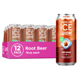 Sparkling Ice® Caffeine Soda Shoppe Perfectly Caffeinated® Sparkling Water with 70mg Caffeine, Zero Sugar, with Antioxidants and Vitamins, 16 fl oz Cans (Pack Of 12)