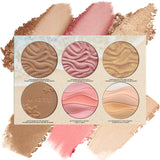 Butter Dream Team Palette Makeup Gift Set, Bronzer, Blush, Face Powder, Dermatologist Approved
