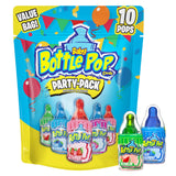 Baby Bottle Pop Candy Lollipops - Bulk Candy Variety Party Pack - 10 Count Lollipops w/ Powdered Sugar Dip in Assorted Fruity Candy Flavors - Bulk Candy for Party Favors, Birthdays, Baby Showers