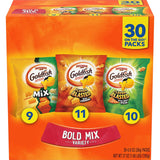 Goldfish Cheddar Cheese Crackers, Baked Snack Crackers, 1 oz On-the-Go Snack Packs, 20 Count Box